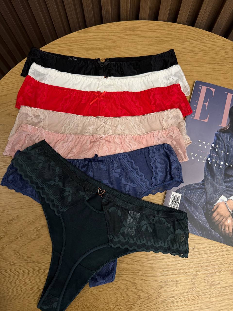 Стрінги позаду з сердечком