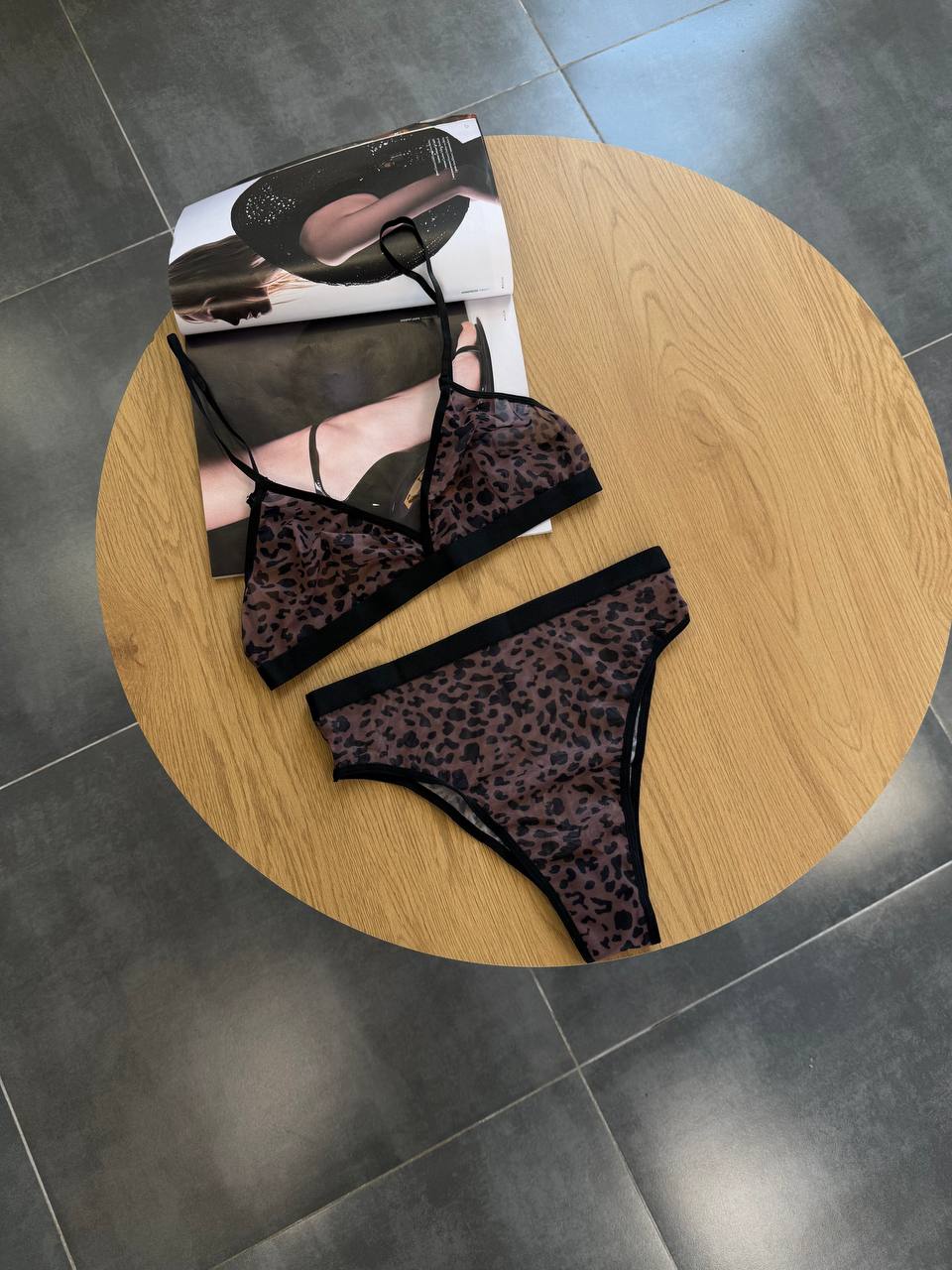 Комплект леопардовий