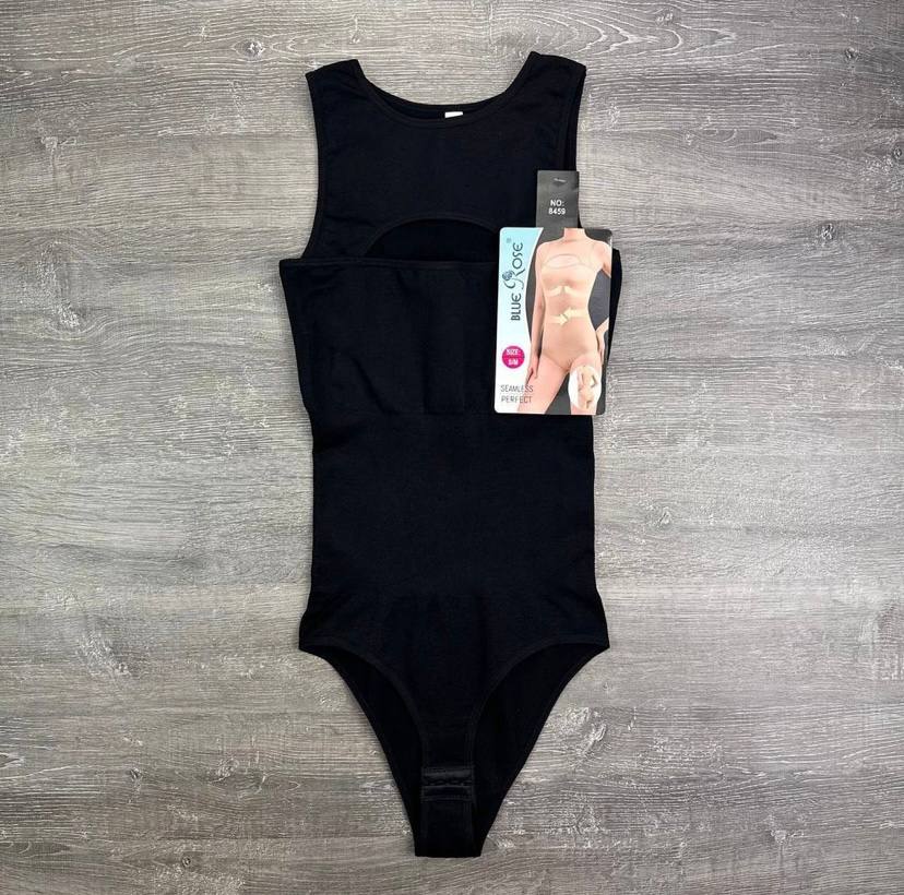 Боді з вирізом з ефектом утяжки