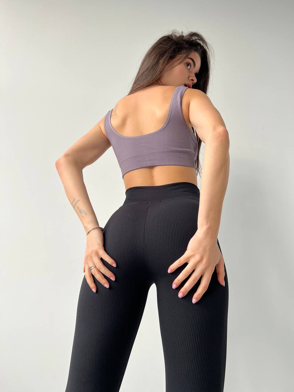 Лосини в рубчик(не утеплені)