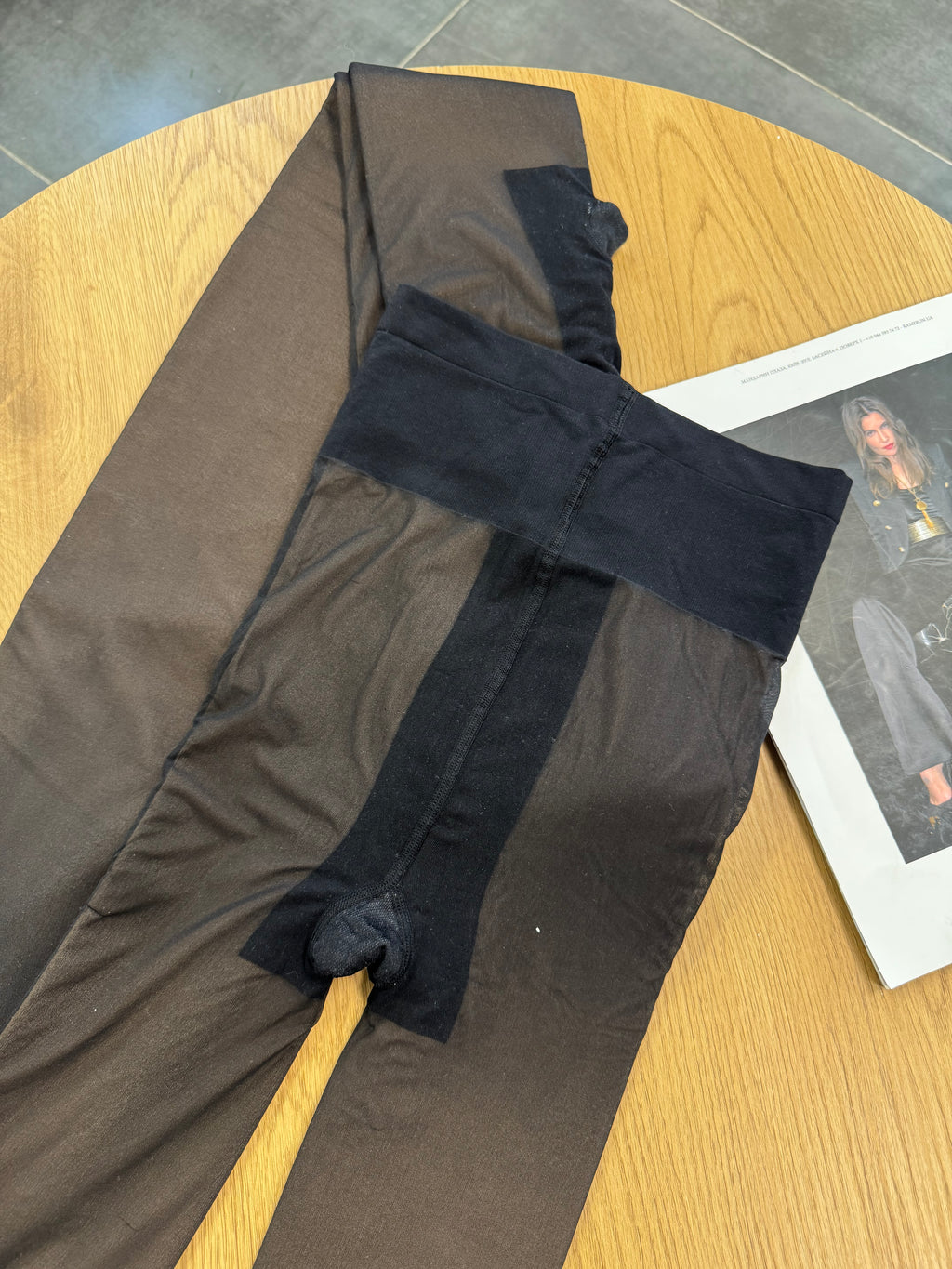 Колготи теплі капронові