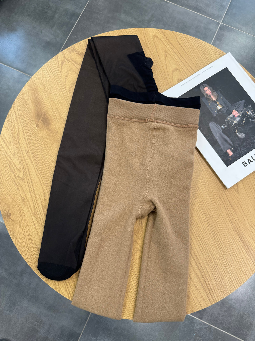 Колготи теплі капронові