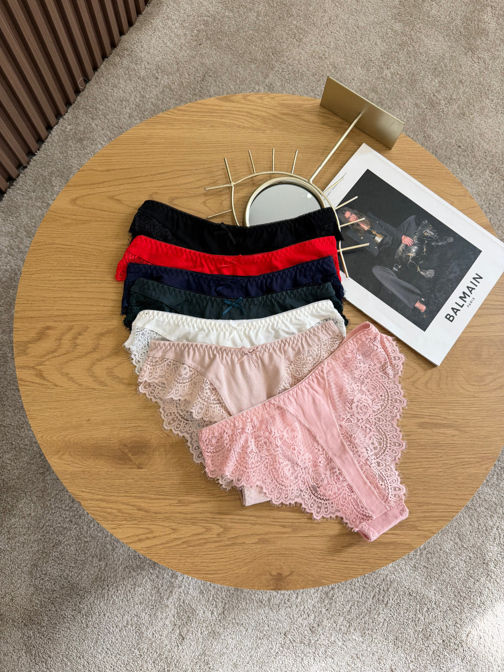 Бразильяни бавовняні з мереживом