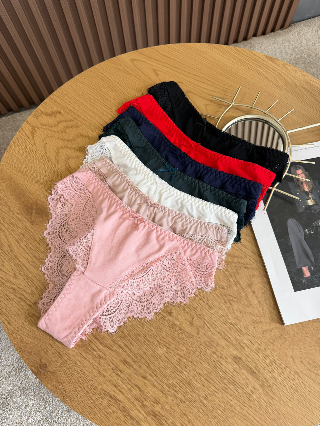 Бразильяни бавовняні з мереживом