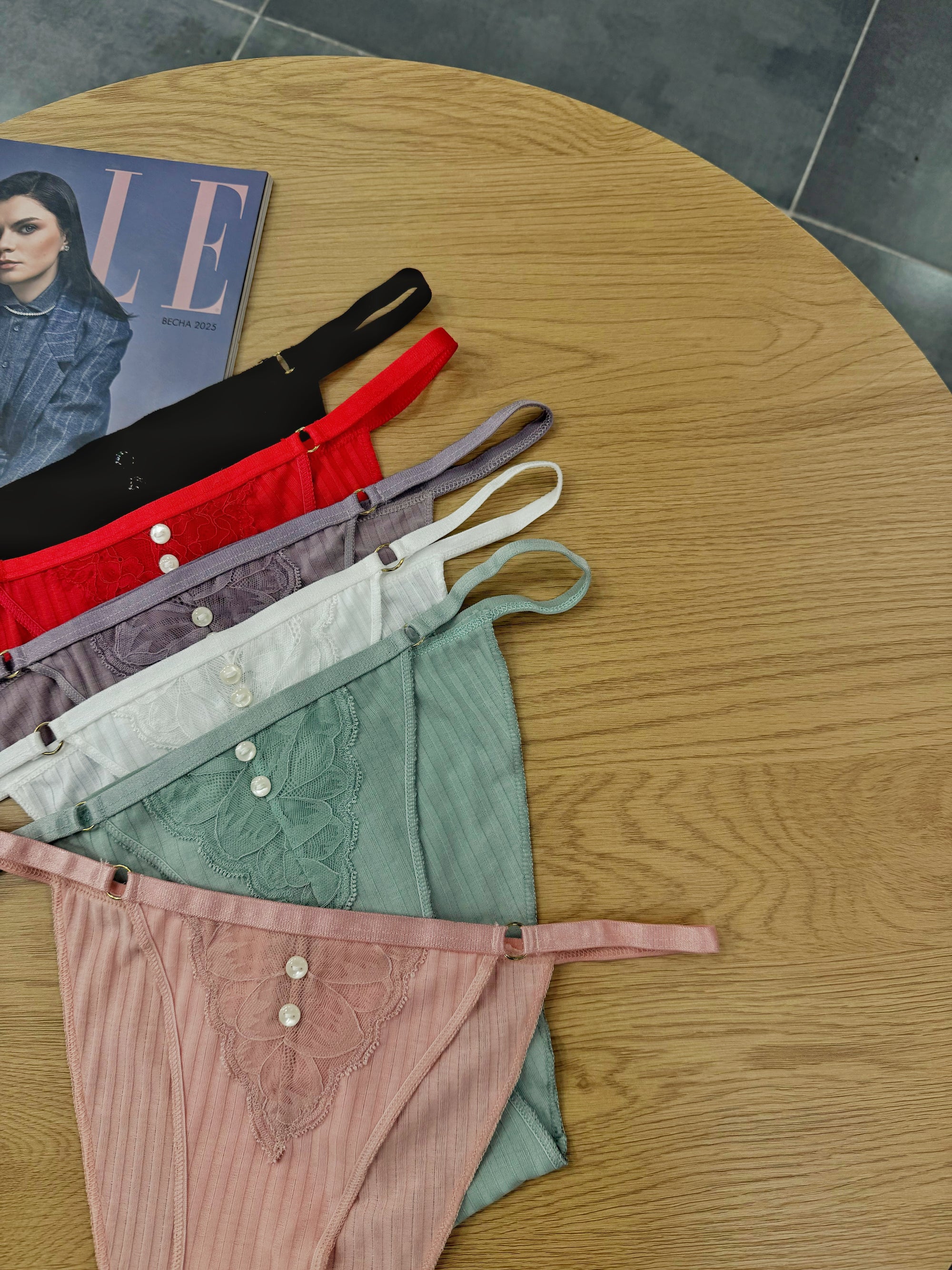 Бразильяни на тонкій резинці