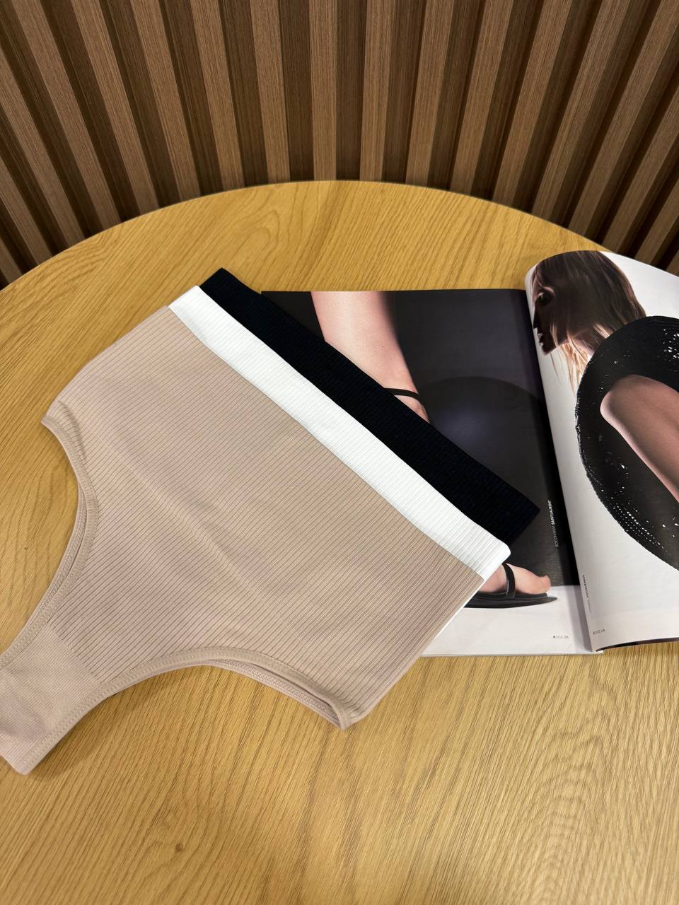 Бразильяни утяжка в рубчик